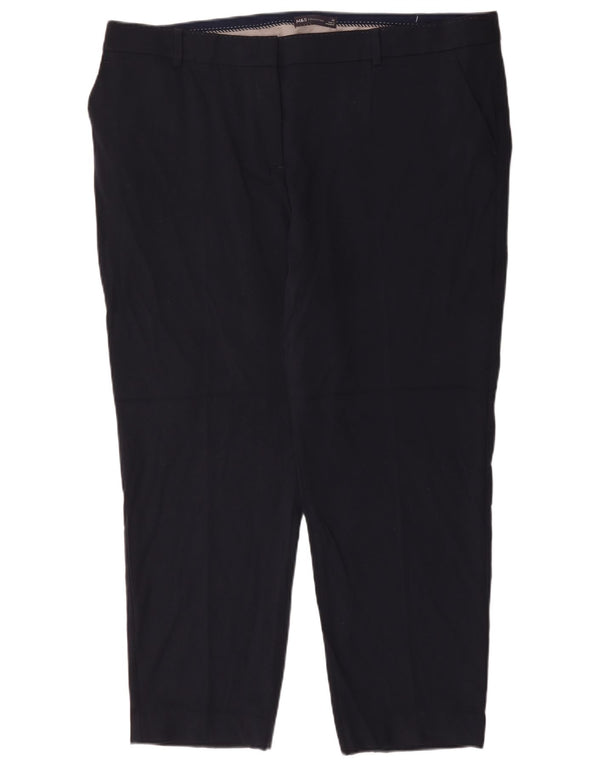 Marks & Spencer Damskie Krótkie spodnie UK 22 3XL W44 L28 Granatowe