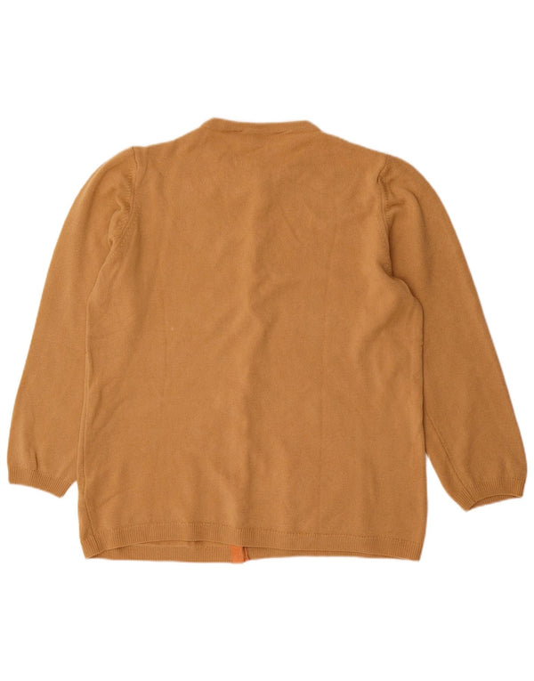Marks & Spencer Damski sweter kardigan UK 20 2XL Beżowa wełna