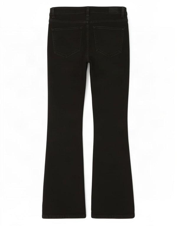 Marks & Spencer Damskie Jeansy Eva Bootcut UK 14 Duże W32 L30 Czarne