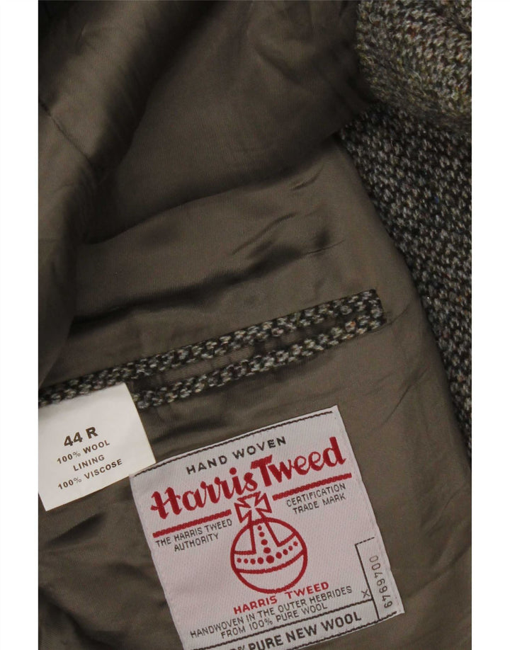 Męska marynarka Harris Tweed UK 44 2XL Szara nowa wełna