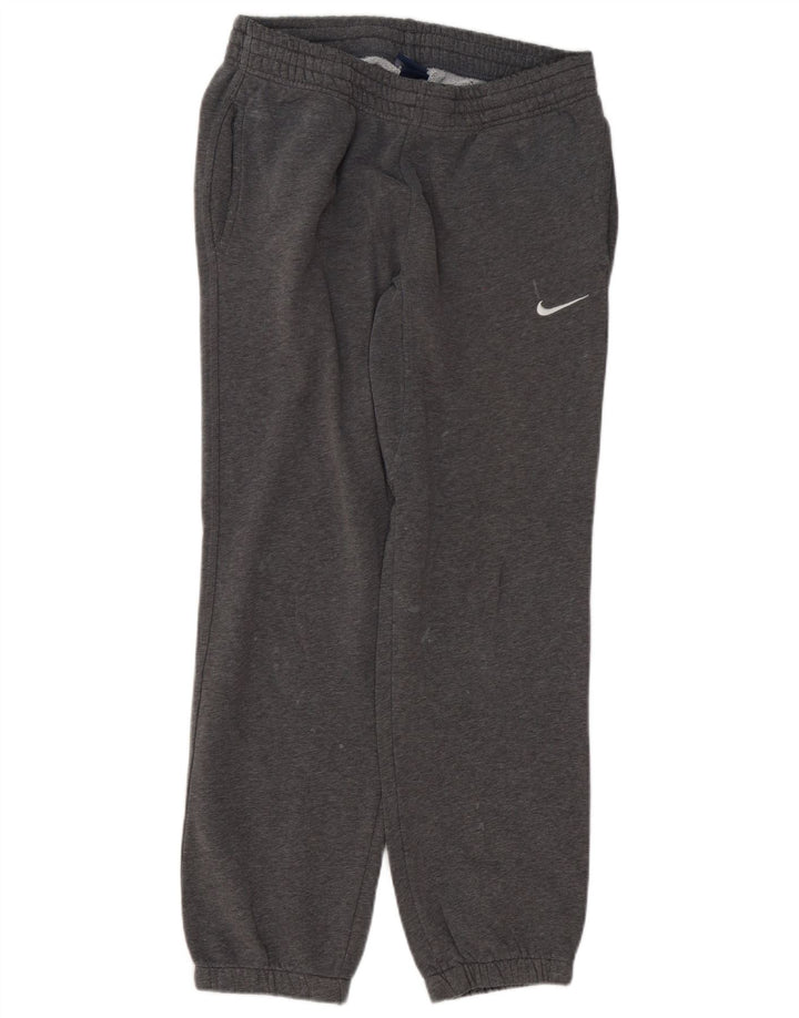 Męskie spodnie dresowe Nike, małe, szare, bawełniane