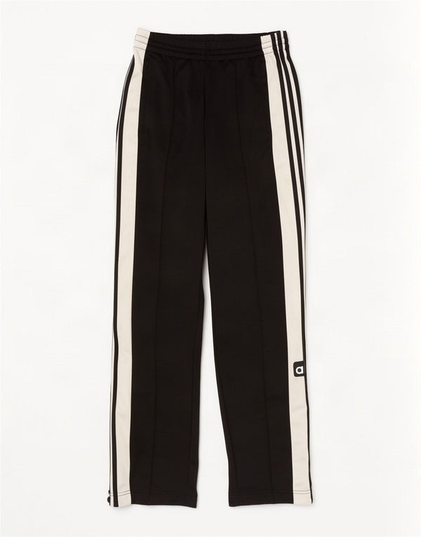 Damskie spodnie dresowe Adidas Graphic UK 10 Small Black Colorblock