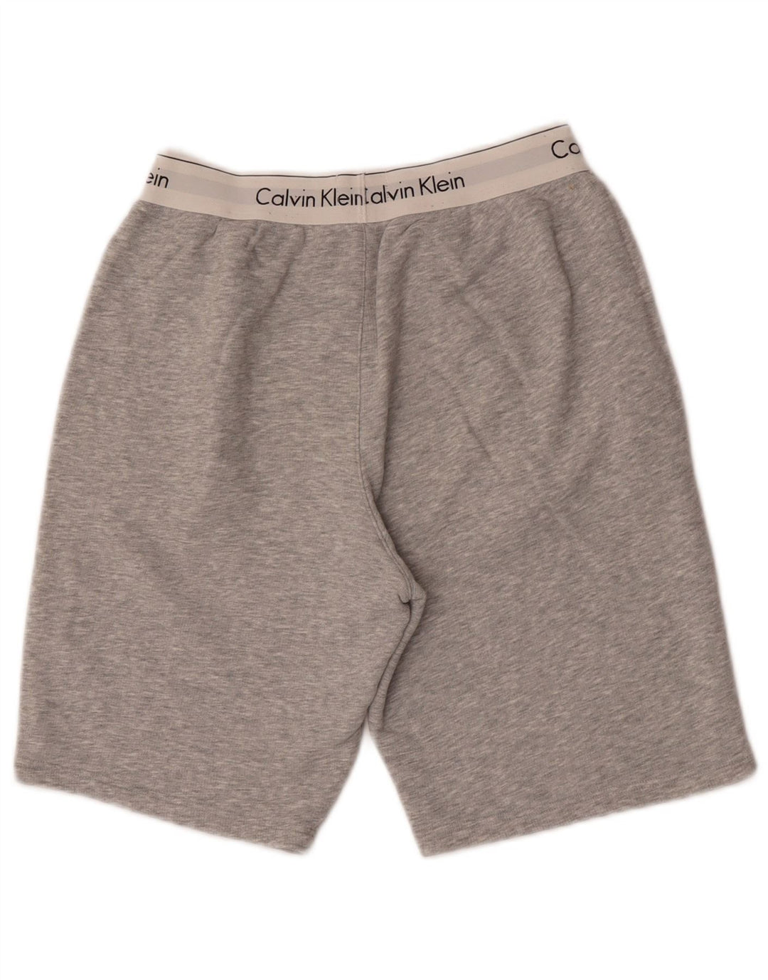 Męskie spodenki sportowe Calvin Klein z grafiką, małe, szare, bawełniane