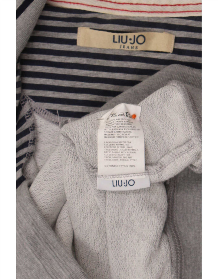 Męska kurtka dresowa Liu Jo XL, szara, bawełniana