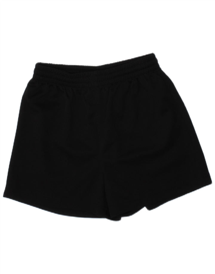 UMBRO Girls Sport Shorts 7-8 Years  Black Polyester