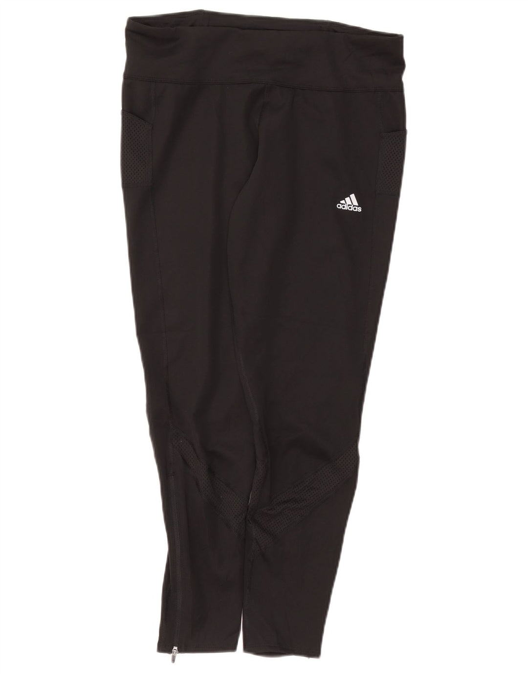 Damskie legginsy ADIDAS Aeroready UK 16/18, duży, czarny poliester