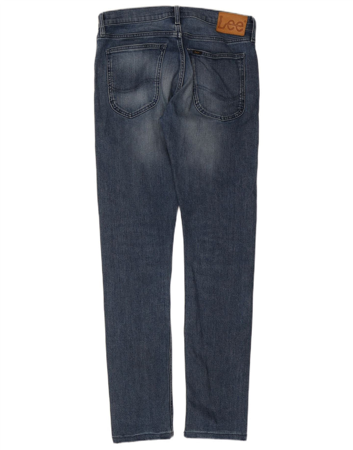 Lee Męskie Luke Slim Jeans W31 L34 Niebieskie bawełniane