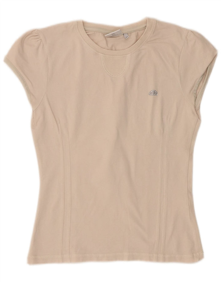Damska koszulka Ellesse Top UK 12 Medium Off White