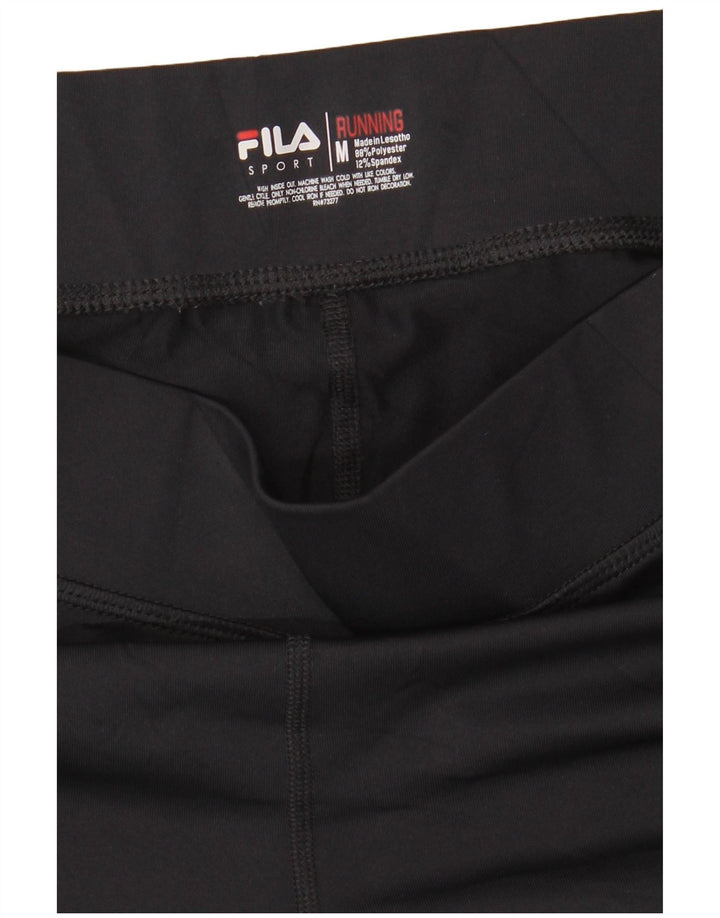 Legginsy damskie Fila UK 14, średni czarny poliester