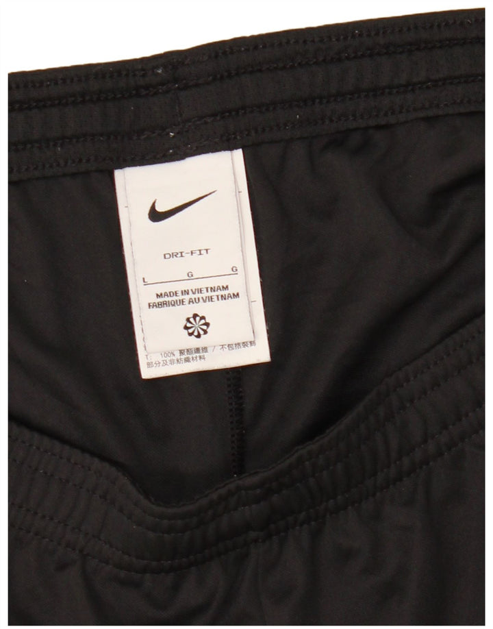 Damskie spodenki sportowe Nike UK 16, duży czarny poliester z blokami kolorów