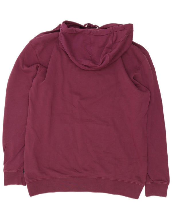 Vans Mens Graphic Hoodie Jumper XL Purple Cotton