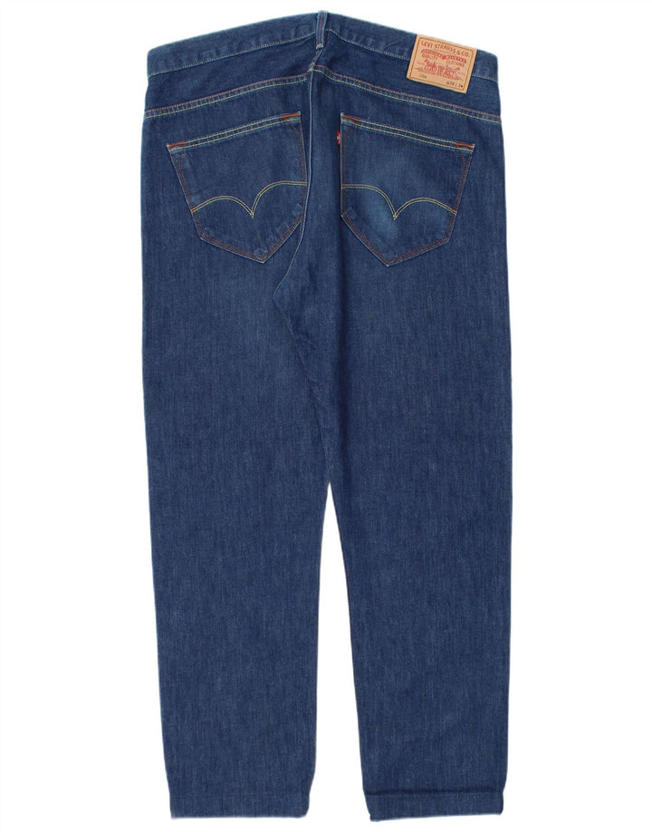 Męskie jeansy Levi's 504 Straight W36 L29 Niebieskie bawełniane