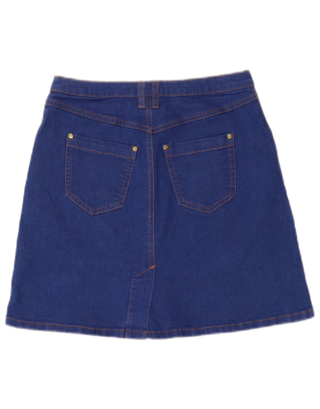 Topshop Damska mini spódniczka dżinsowa UK 8 Small W26 Niebieski poliester