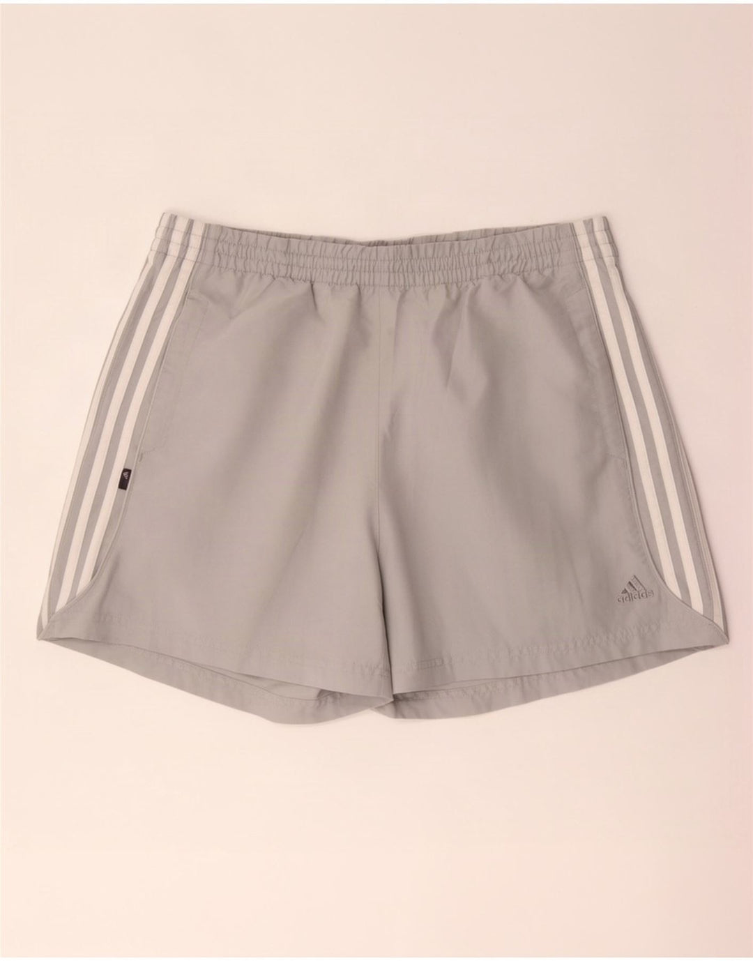 Męskie spodenki sportowe Adidas, duże, szare, z poliestru