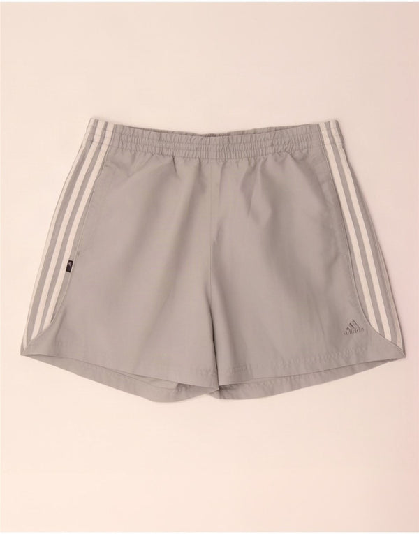 Męskie spodenki sportowe Adidas, duże, szare, z poliestru