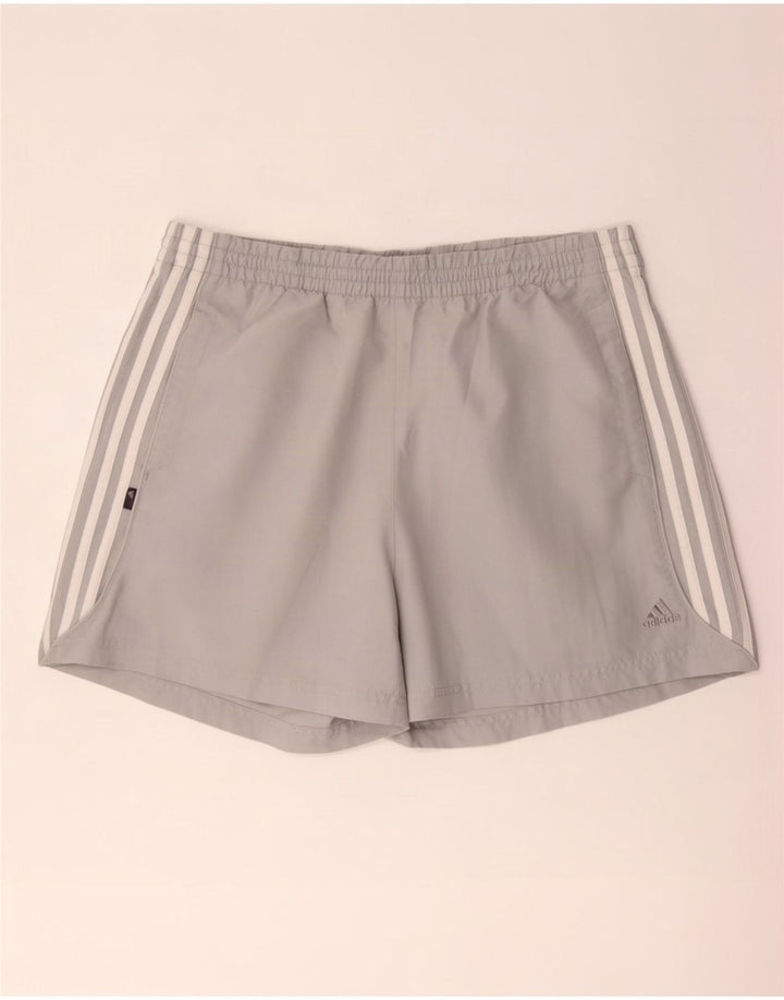 Męskie spodenki sportowe Adidas, duże, szare, z poliestru