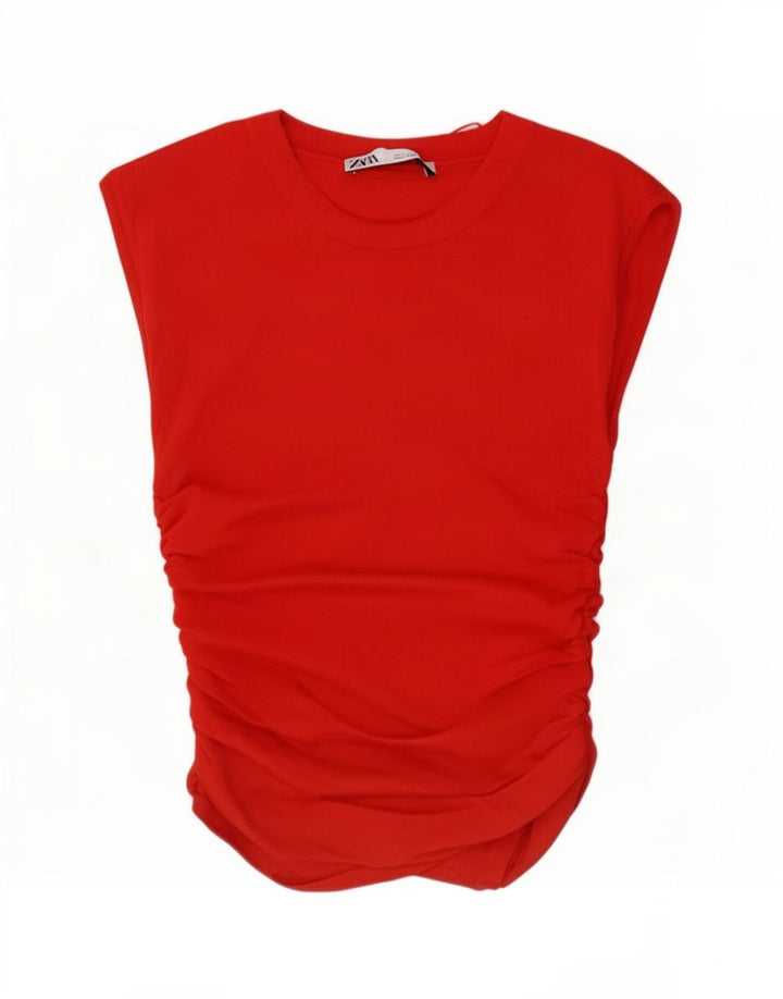 Bluzka damska Zara Top UK 10 Small Red