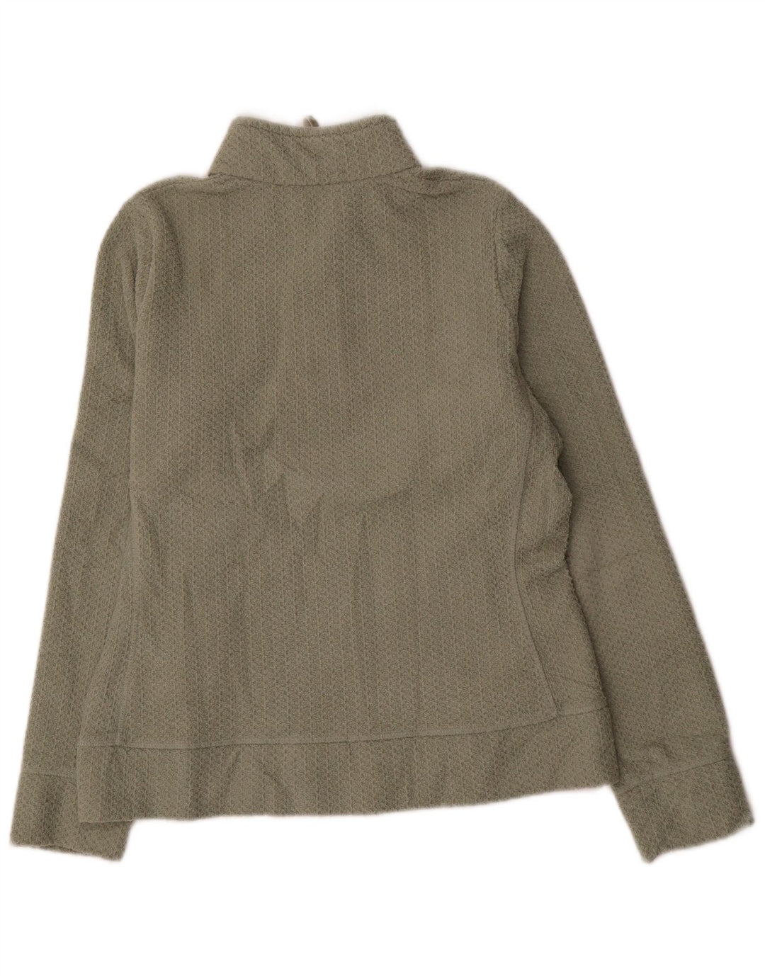 Damski sweter Marks & Spencer z zamkiem błyskawicznym, UK 12, średni khaki