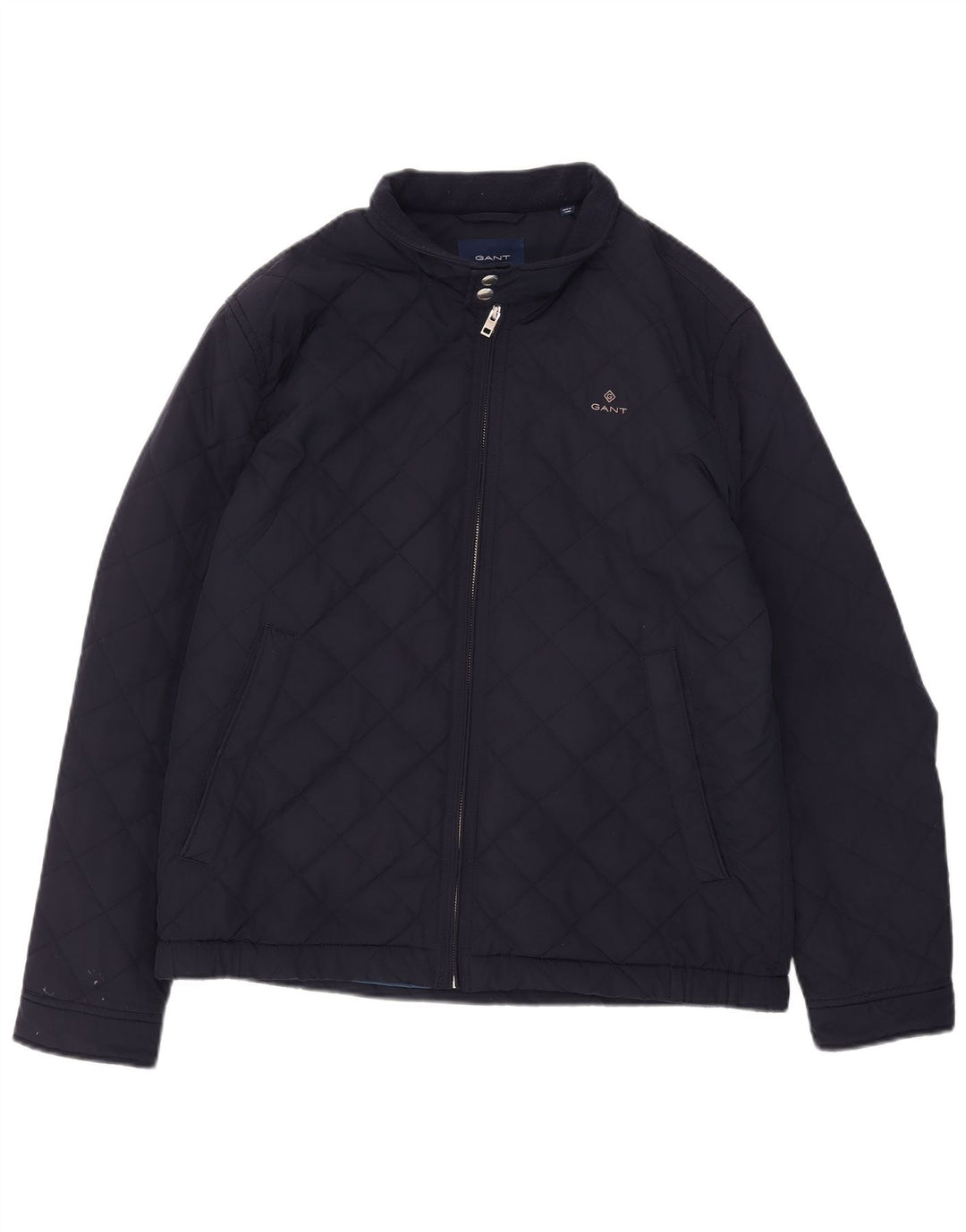 Męska pikowana kurtka Gant UK 42 XL, granatowa, poliester