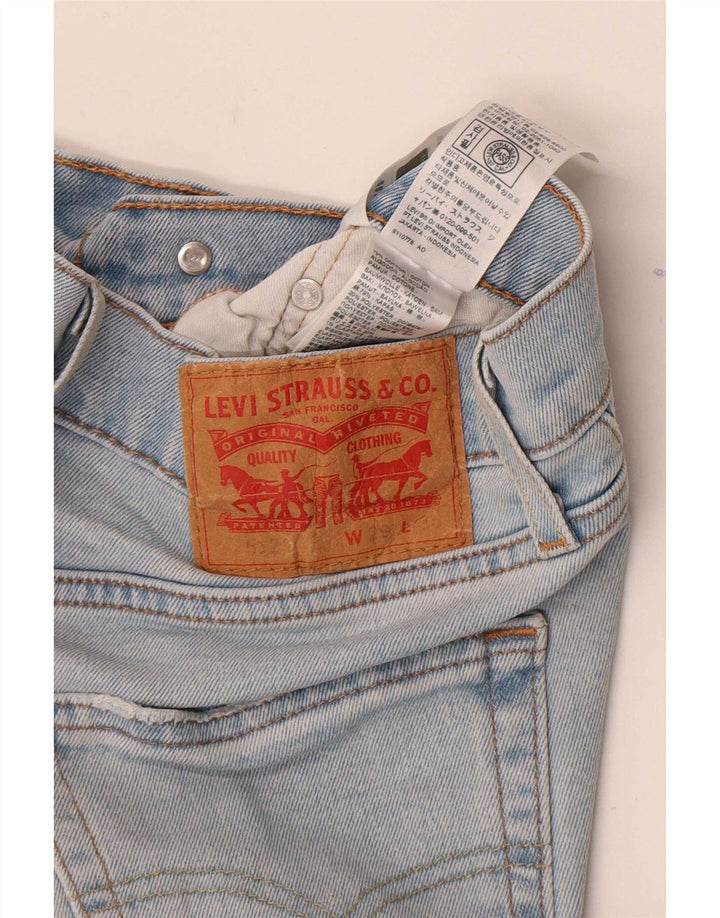 Męskie jeansy Levi's 502 Tapered W29 L30 Niebieskie bawełniane