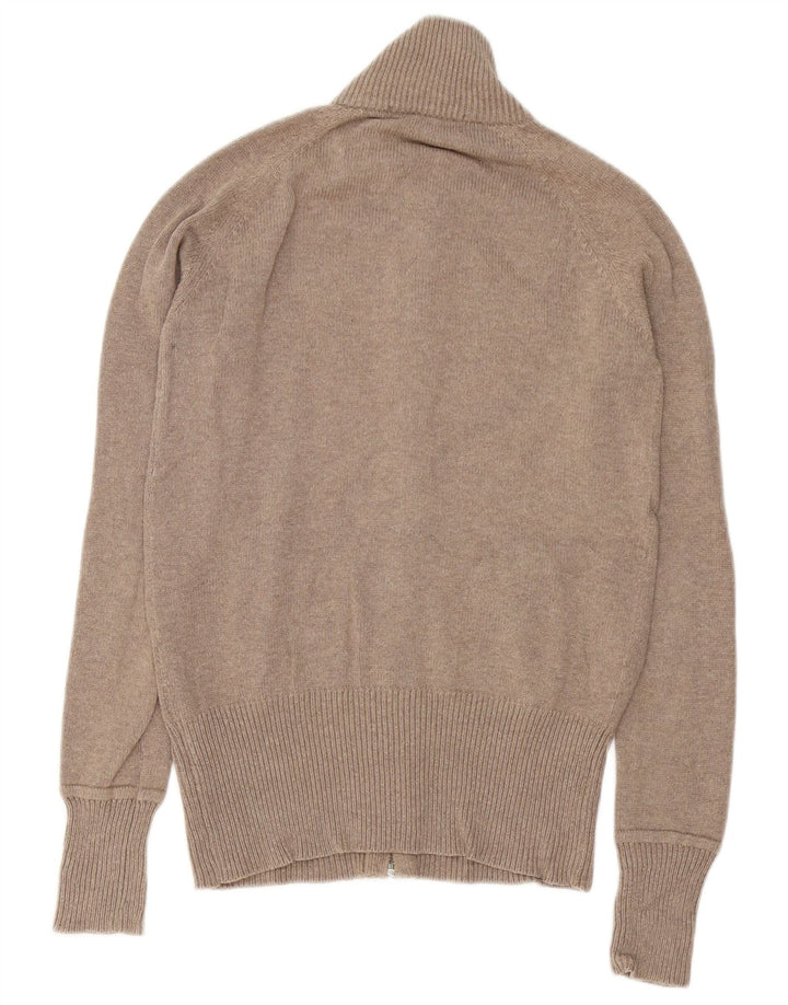 Sweter damski Zara UK 14, średnioszary, bawełniany
