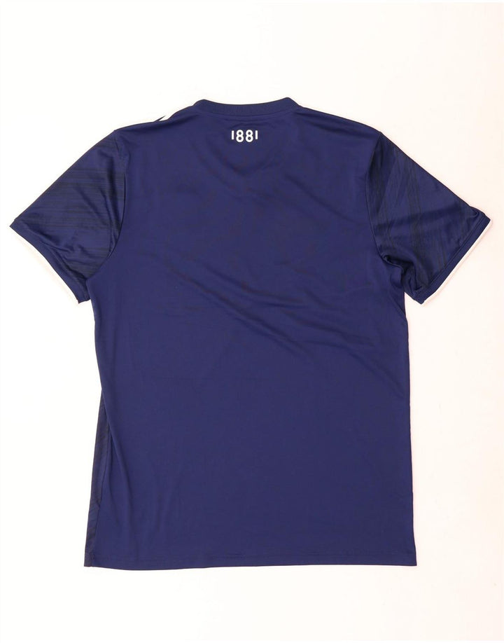 Adidas Męski T-shirt Aeroready Top Duży Granatowy Poliester