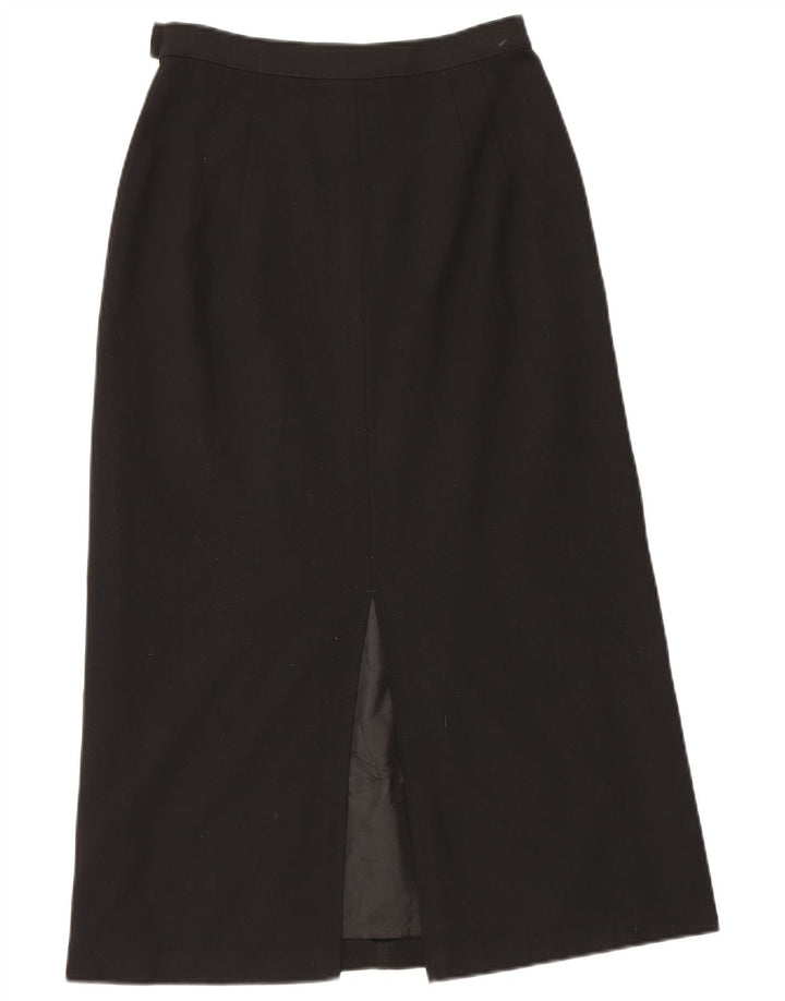 Marks & Spencer Damska spódnica maxi UK 12 Medium W28 Czarny poliester