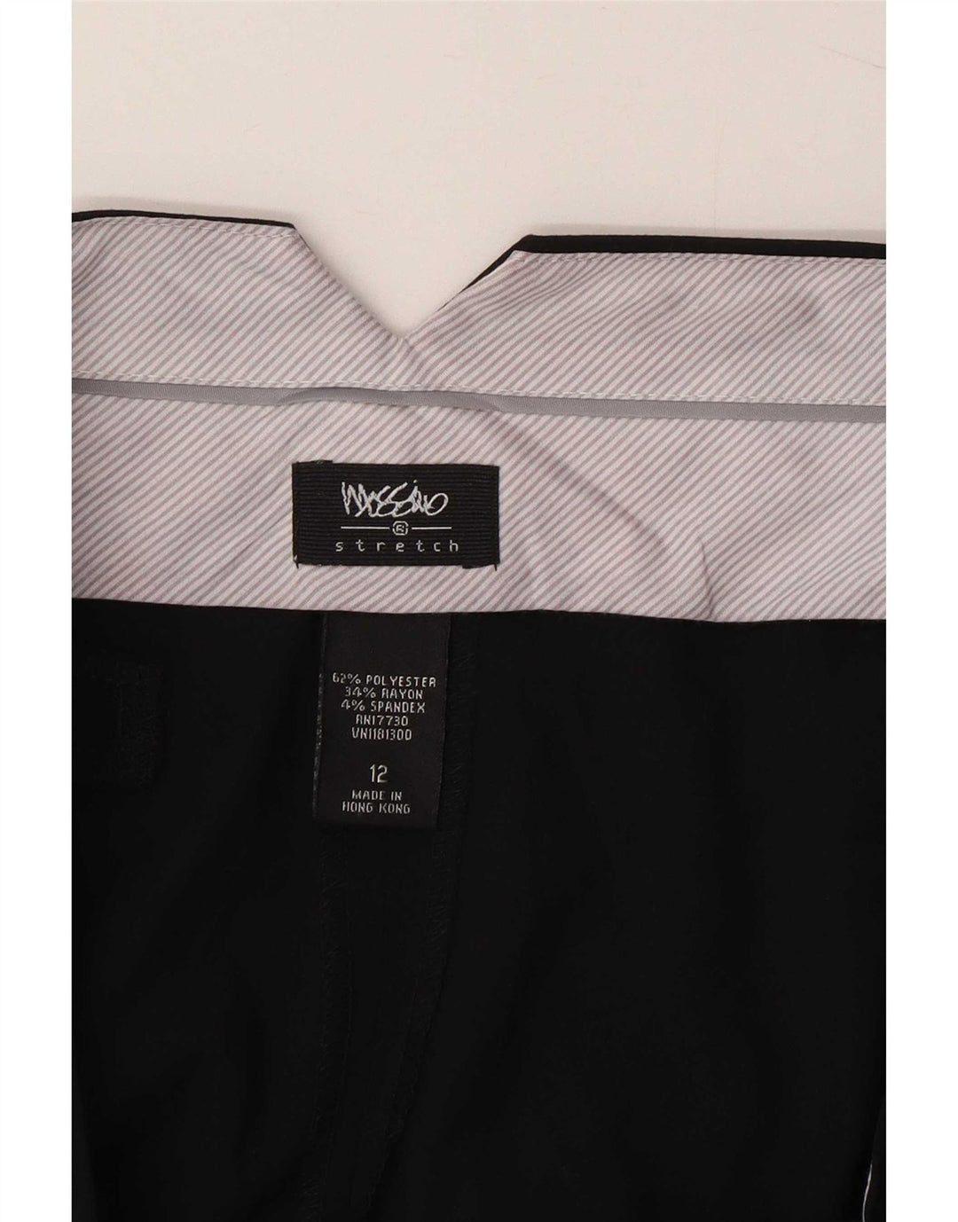 Damskie spodnie Capri Mossimo US 12 Large W34 L21 Czarny poliester