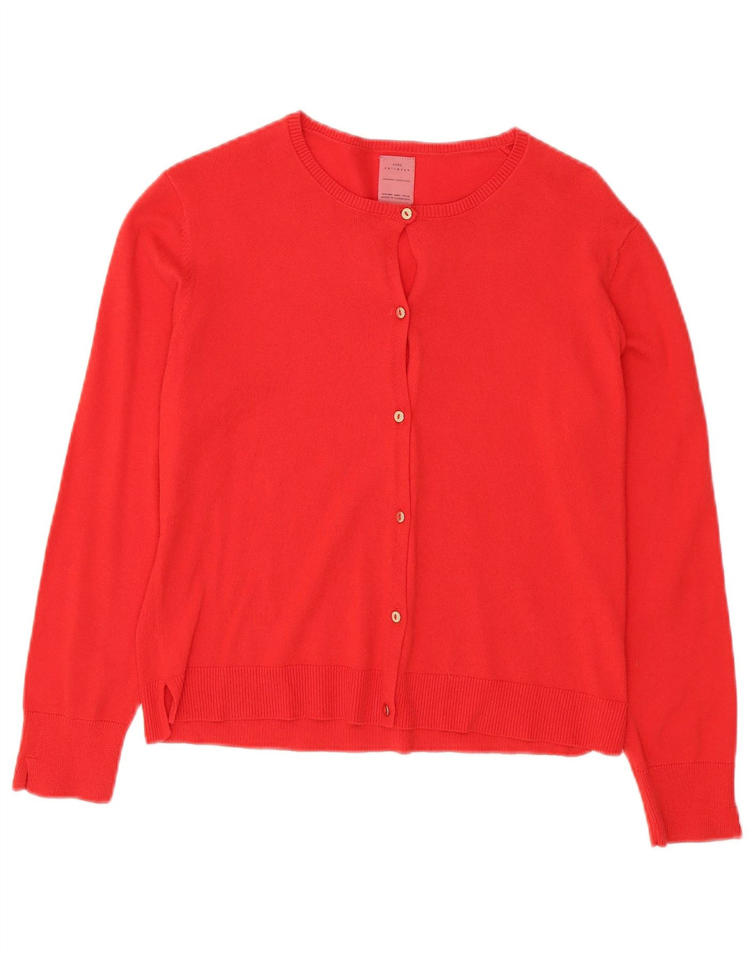 Sweter dziewczęcy Zara Cardigan 13-14 lat, czerwony