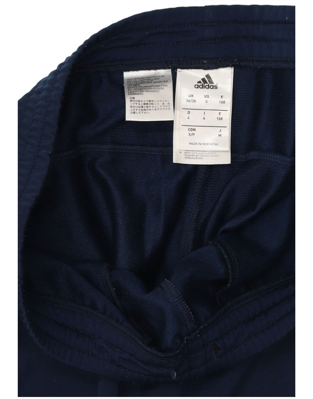Męskie spodnie dresowe ADIDAS Joggers UK 36/38 Mały granatowy poliester