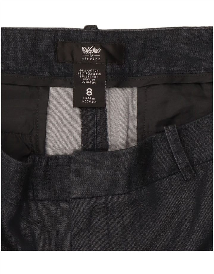 Damskie spodenki Chino MOSSIMO US 8 Medium W30 Czarna bawełna