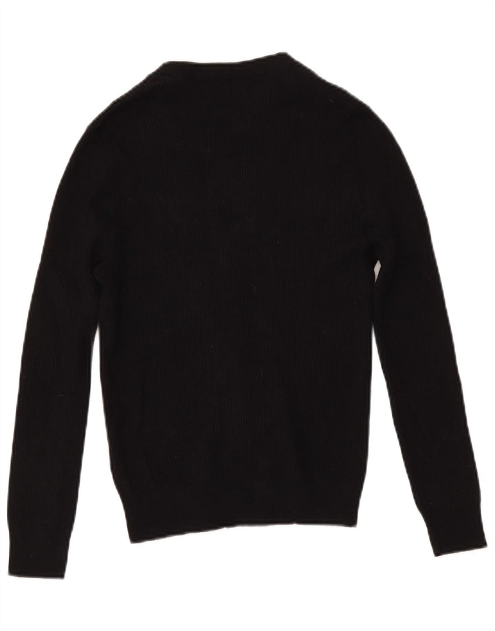 Sweter damski Marks & Spencer UK 12, średni czarny, wiskoza