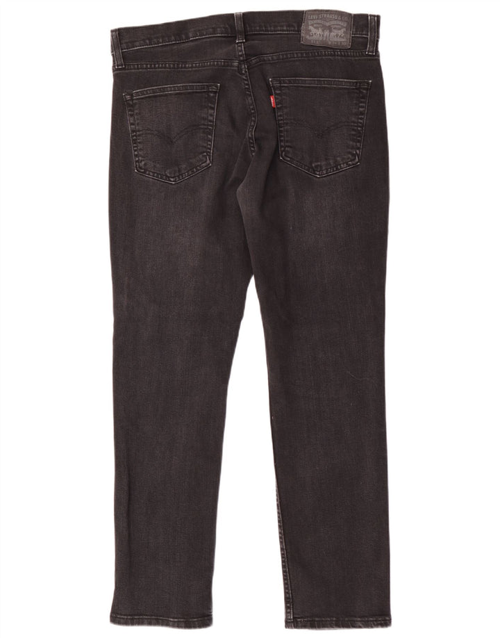Męskie jeansy Levi's 511 Slim W34 L30 Czarna bawełna