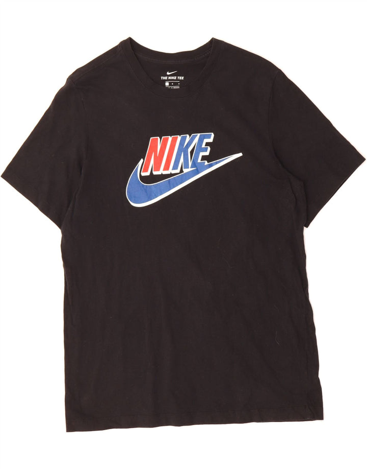 NIKE Mens Graphic T-Shirt Top Large Black Vintage Nike and Second-Hand Nike from Messina Hembry 