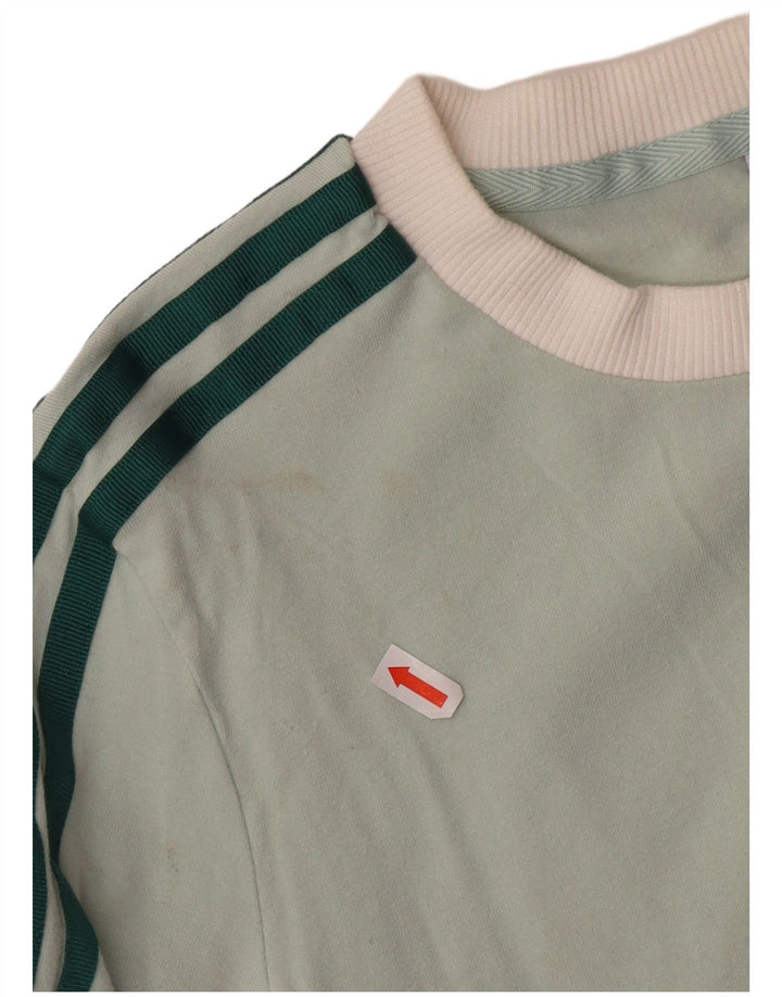 Damski top ADIDAS z długim rękawem, UK 4 XS, zielony