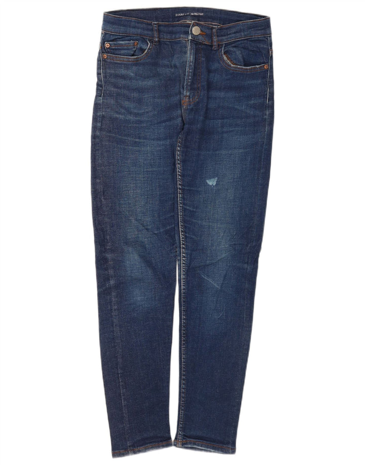 Damskie jeansy Skinny Zara W28 L26 Niebieskie