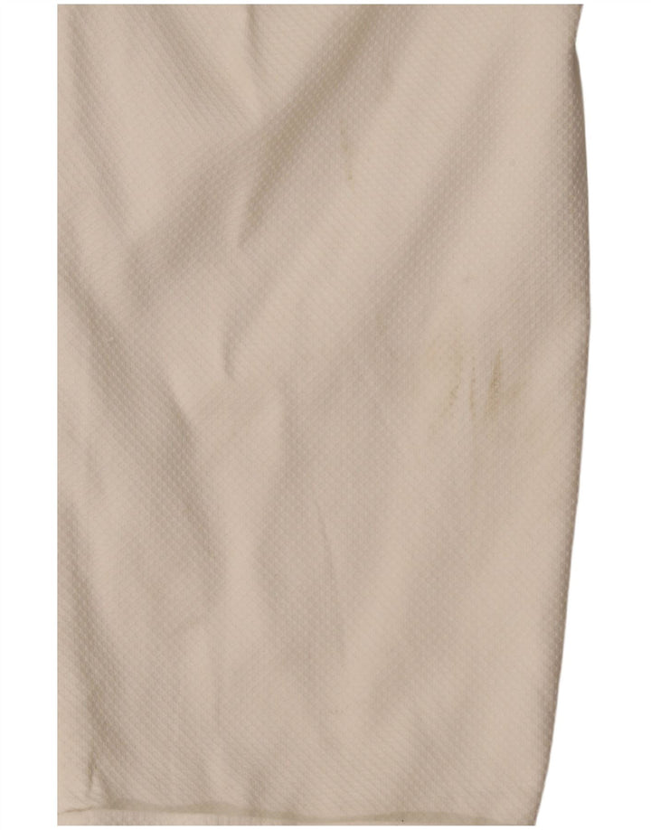 Spodnie damskie Fay Straight Chino W30 L26 Biała bawełna