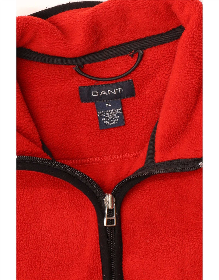 Męska kurtka polarowa Gant UK 42 XL czerwona