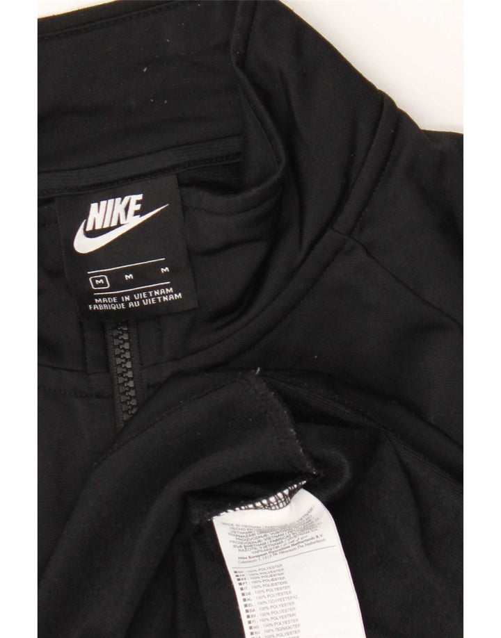 Męska kurtka dresowa Nike, średni czarny poliester