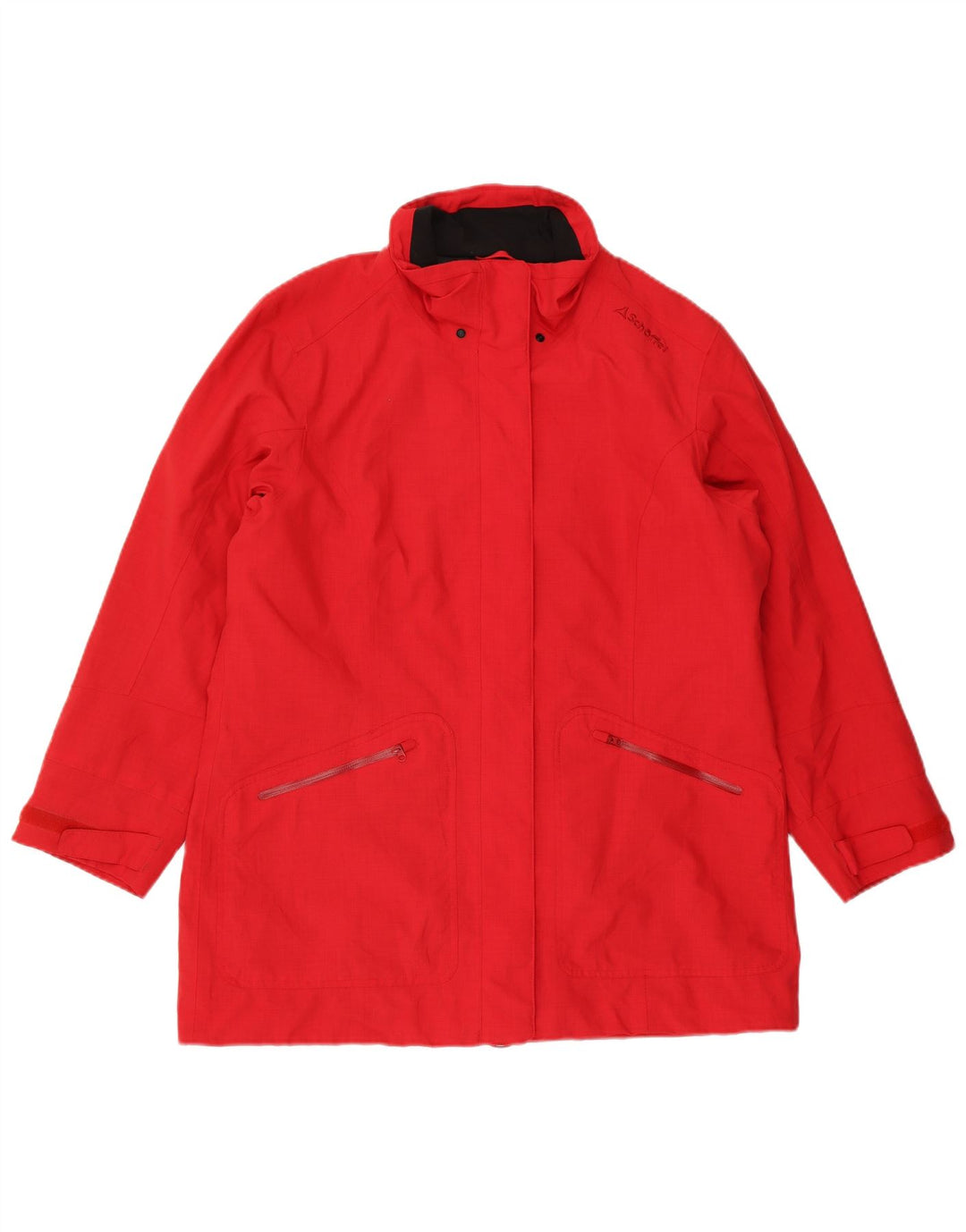 Damska kurtka przeciwdeszczowa Schoffel UK 20 2XL Czerwony poliester