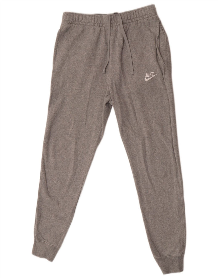 Męskie spodnie dresowe Nike, małe, szare, bawełniane