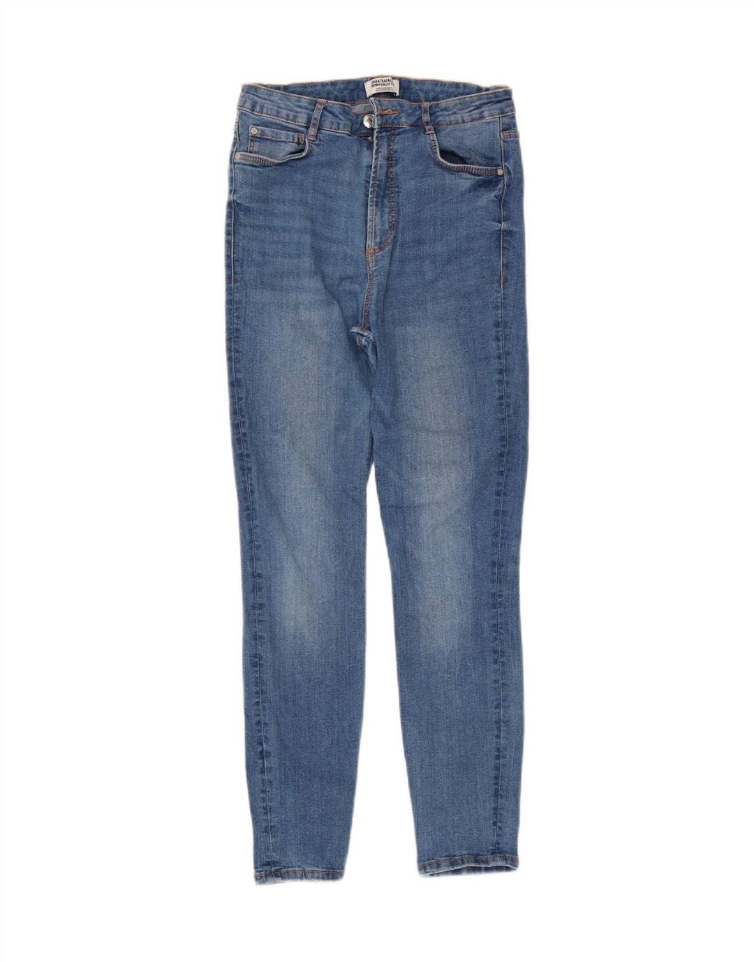 Damskie jeansy skinny Zara EU 40 Medium W30 L27 Niebieskie