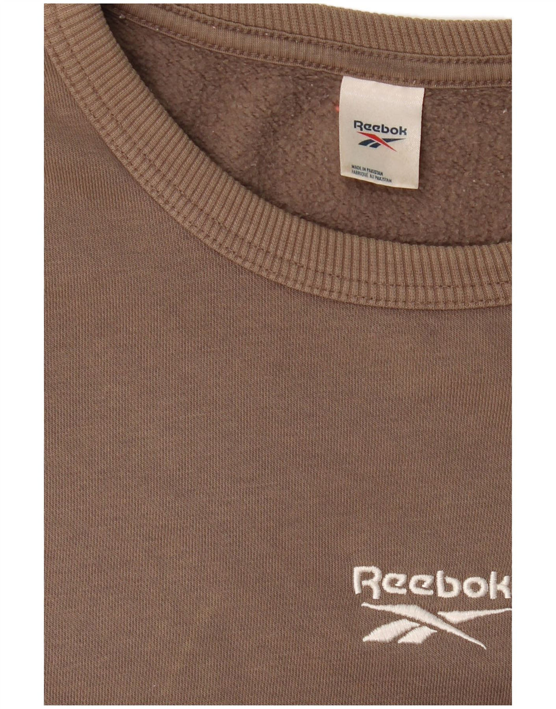 Męski sweter o luźnym kroju REEBOK, średni brąz