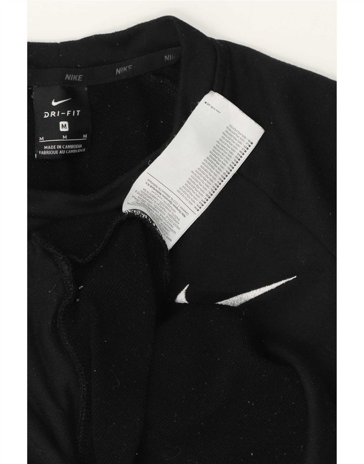 Męska bluza dresowa Nike Dri Fit, średni czarny poliester