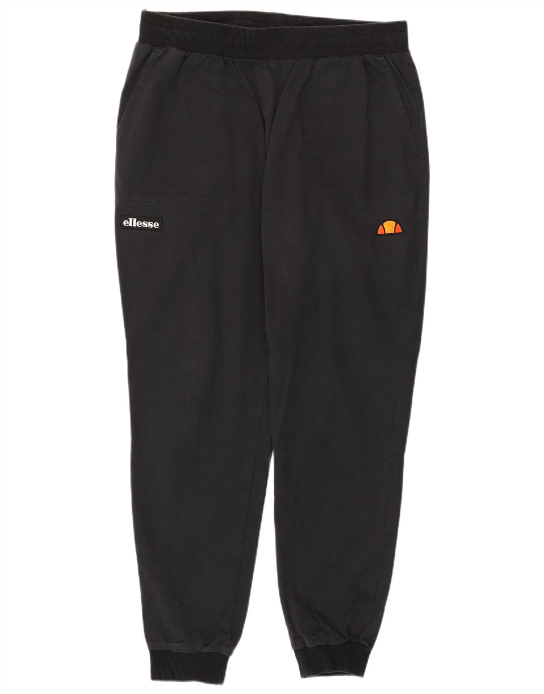 Damskie spodnie dresowe ELLESSE Joggers UK 16, duże, czarne