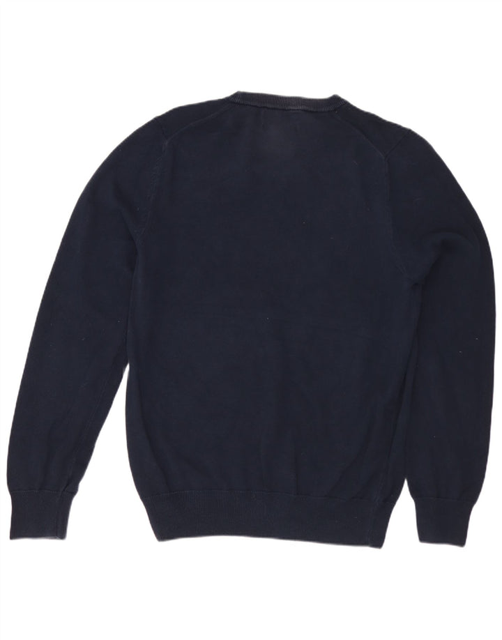 Marks & Spencer Damski sweter z okrągłym dekoltem, UK 10, mały, granatowy