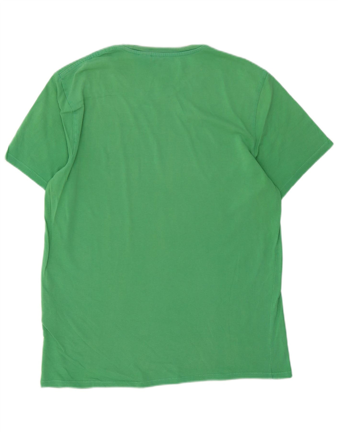 Męski T-shirt z grafiką Levi's, duży, zielony, bawełniany