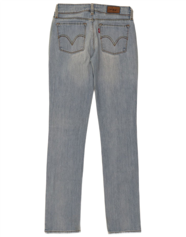 Damskie jeansy Levi's 571 Slim W31 L34 Niebieskie bawełniane