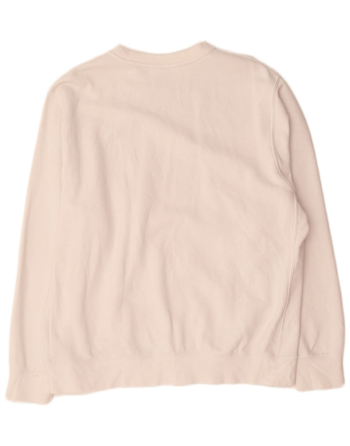 Bluza męska Nike, duża, biała, bawełniana