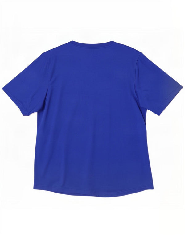 Adidas Męska koszulka Climalite Top XL Niebieski poliester